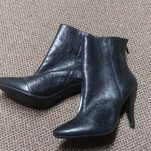 Kenneth Cole leather booties